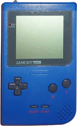 Console Nintendo Game Boy Pocket – Bleue – Version PAL (Italie) – Occasion Fonctionnelle